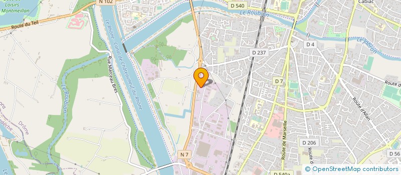 localisation de l'entreprise VIVIANY  MONTELIMAR