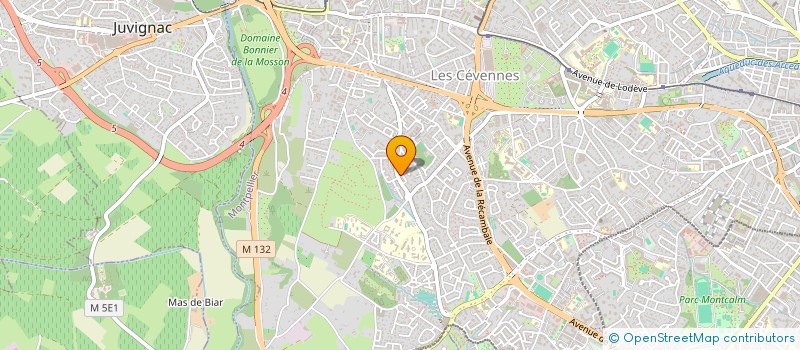 localisation de l'entreprise VIVID à MONTPELLIER