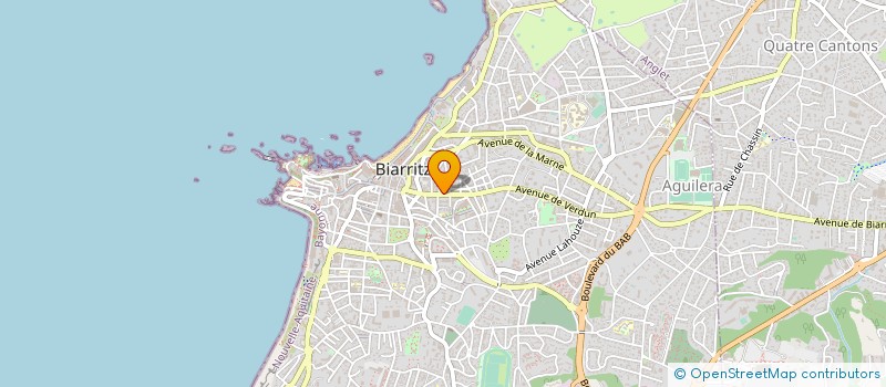 localisation de l'entreprise VIVIEN à BIARRITZ