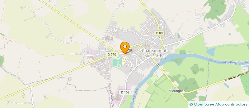 localisation de l'entreprise VIVIEN CYRIL  LES HAUTS-D'ANJOU