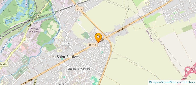 localisation de l'entreprise VIVIEN ESTELLE  SAINT-SAULVE