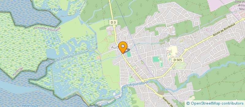 localisation de l'entreprise VIVIEN LEGRAND SAS  AUDENGE