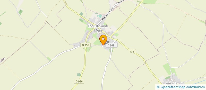 localisation de l'entreprise VIVIEN LONGUET CONSULTING  ECOUST-SAINT-MEIN