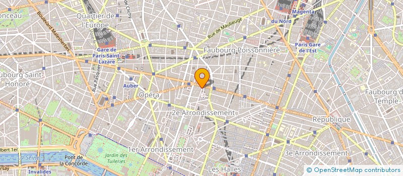 localisation de l'entreprise VIVIENNE CAPITAL DEVELOPPEMENT à PARIS
