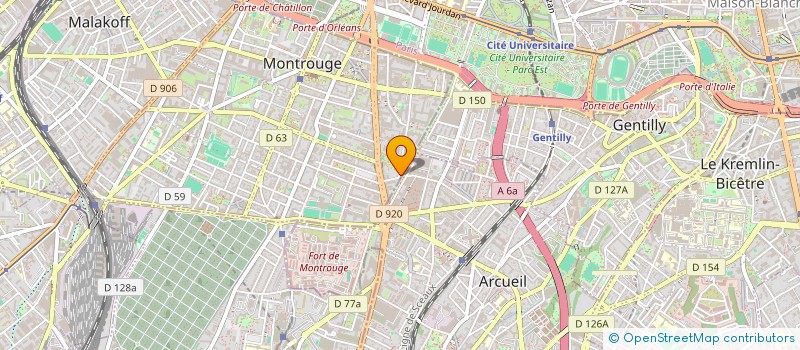 localisation de l'entreprise VIVIENNE COMMUNICATION à MONTROUGE
