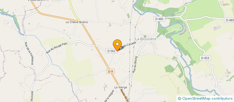 localisation de l'entreprise VIVIER-DUVAL  LA BLOUTIERE