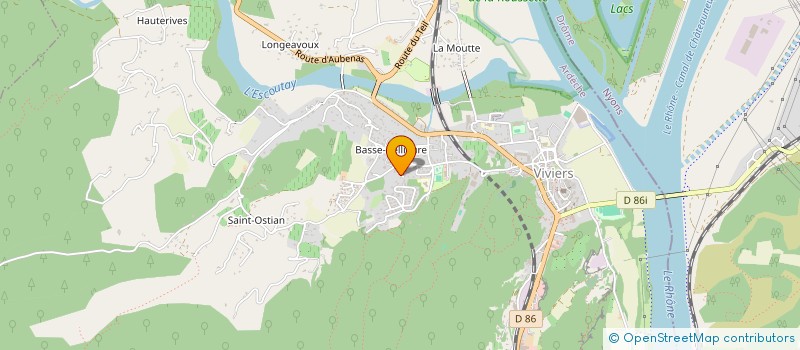localisation de l'entreprise VIVIERS AUJOURD'HUI, DEMAIN. à VIVIERS