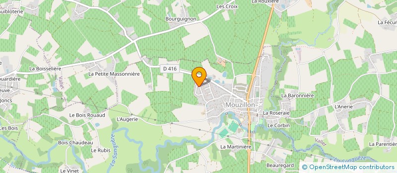 localisation de l'entreprise VIVINVEST  MOUZILLON