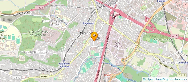 localisation de l'entreprise VIVIT à PALAISEAU
