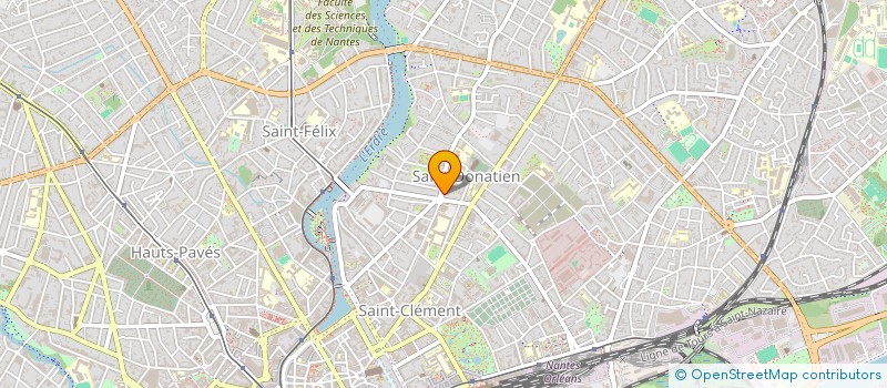 localisation de l'entreprise VIVO  NANTES