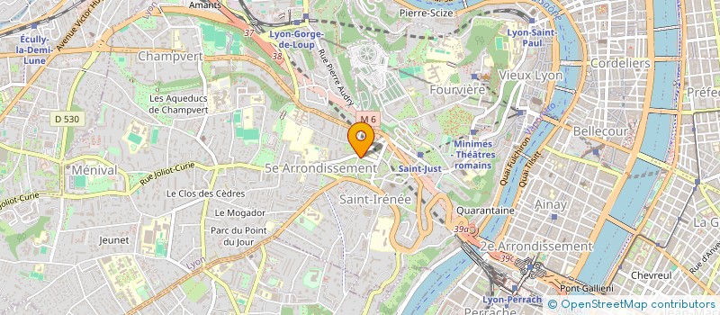 localisation de l'entreprise VIVO SONHANDO à LYON