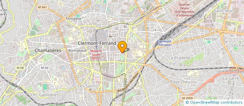 localisation de l'entreprise VIVO TANGO  CLERMONT-FERRAND