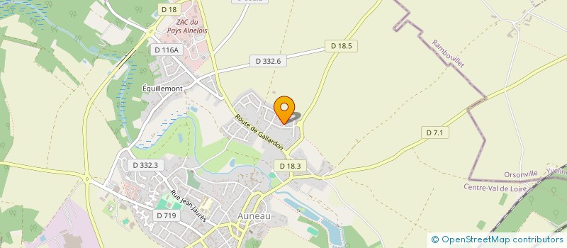 localisation de l'entreprise VIVOAC CONSULTING  AUNEAU-BLEURY-SAINT-SYMPHORIEN