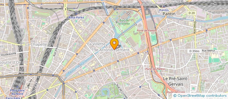 localisation de l'entreprise VIVOCORP  PARIS