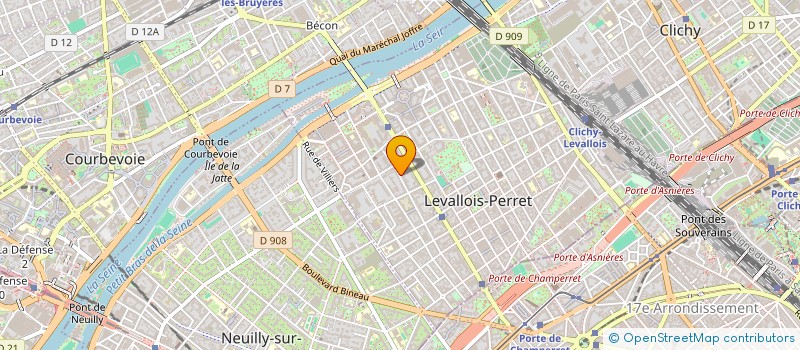 localisation de l'entreprise VIVOEQUIDEM à LEVALLOIS-PERRET