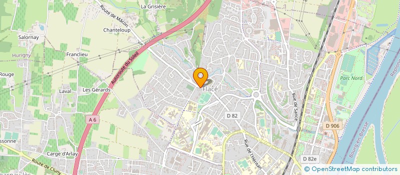 localisation de l'entreprise VIVONS AUTONOMES  MACON