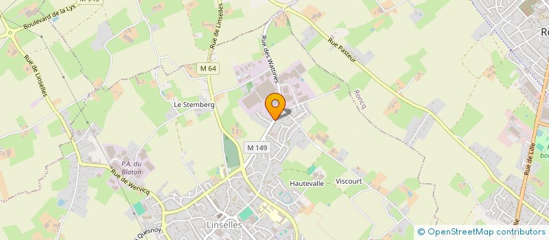 localisation de l'entreprise VIVONS L'ACCESSSIBILITE à LINSELLES