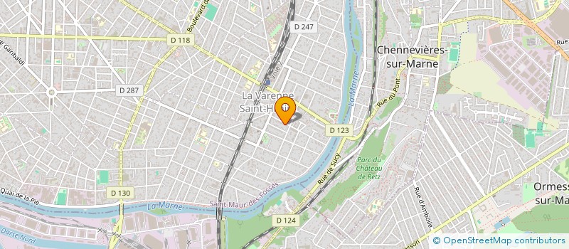 localisation de l'entreprise VIVR'AG ESMS à SAINT-MAUR-DES-FOSSES