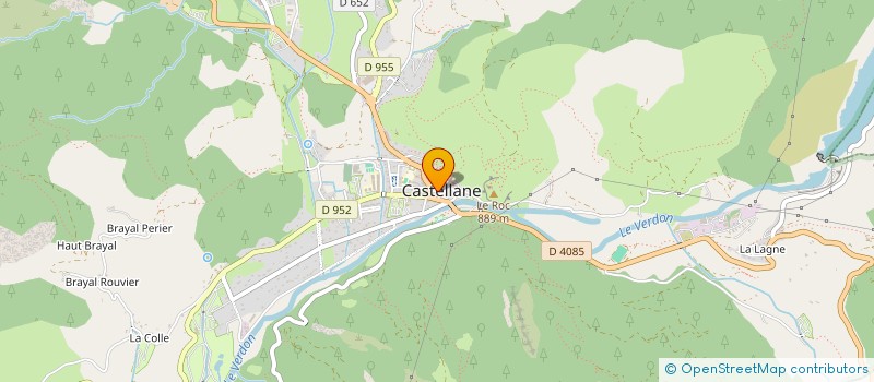 localisation de l'entreprise VIVRE A CASTELLANE à CASTELLANE