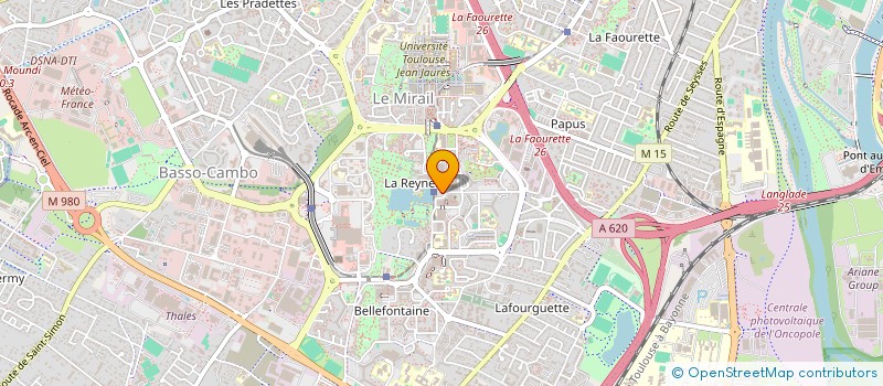 localisation de l'entreprise VIVRE A LA REYNERIE à TOULOUSE