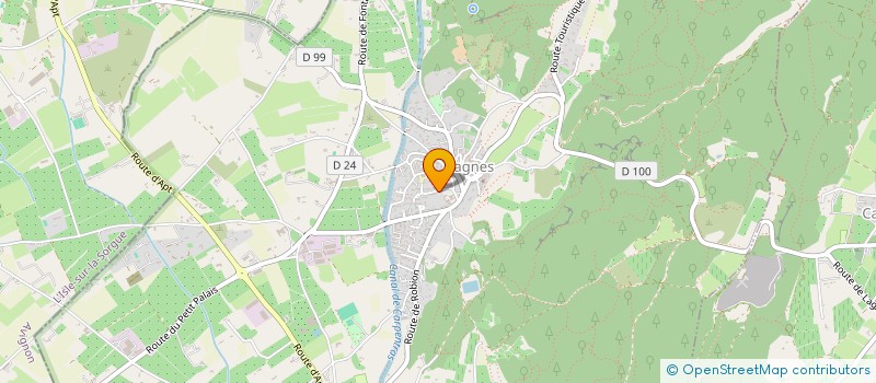 localisation de l'entreprise VIVRE A LAGNES  LAGNES