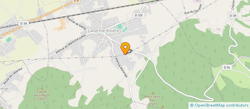 localisation de l'entreprise VIVRE A MADAGASCAR  LABARTHE-RIVIERE