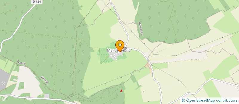 localisation de l'entreprise VIVRE A MARTHEMONT  MARTHEMONT