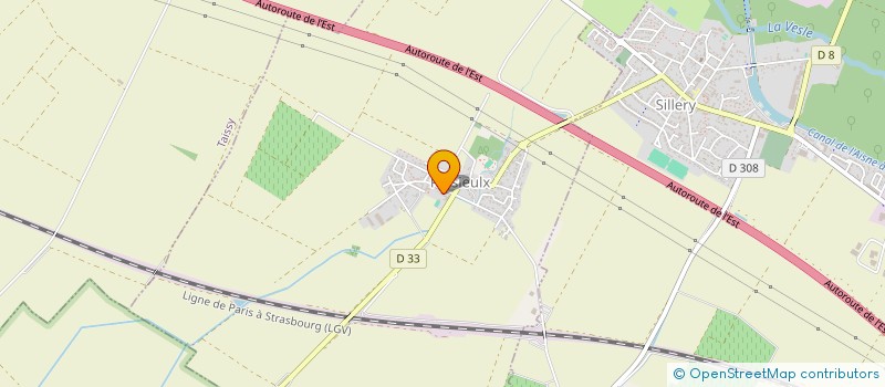 localisation de l'entreprise VIVRE A PUISIEULX VIVRE LE PROGRES DANS LE RESPECT DU PATRIMOINE, DE L'ENVIRONNEMENT ET DE LA QUALITE DE VIE  PUISIEULX