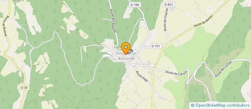 localisation de l'entreprise VIVRE A SIMIANE  SIMIANE LA ROTONDE