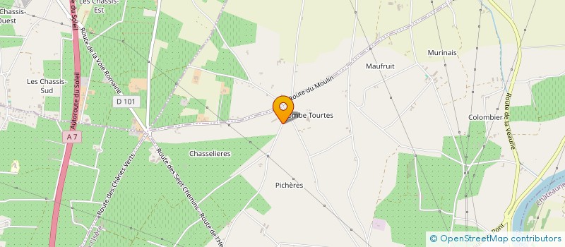 localisation de l'entreprise VIVRE A SON DOMICILE-VASD  BEAUMONT-MONTEUX