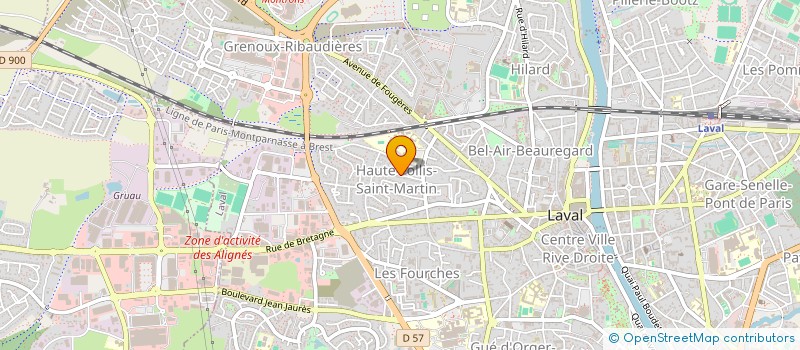 localisation de l'entreprise VIVRE A XALTIPAN à LAVAL