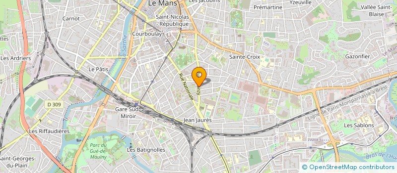 localisation de l'entreprise VIVRE ADOM LE MANS à LE MANS
