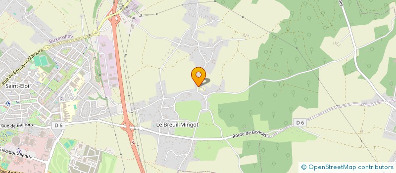 localisation de l'entreprise VIVRE AU BREUIL MINGOT à POITIERS