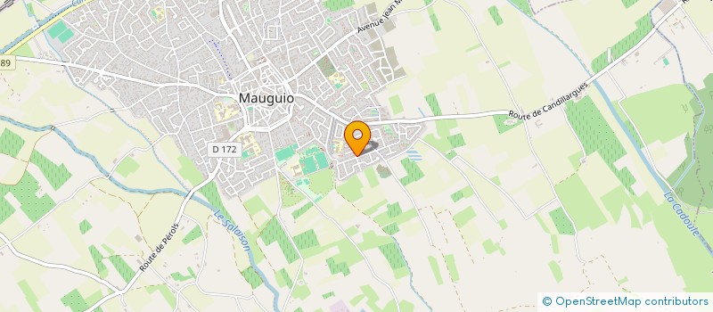 localisation de l'entreprise VIVRE AU SOLEIL  MAUGUIO