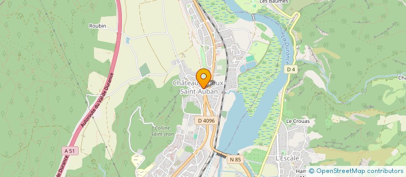 localisation de l'entreprise VIVRE AU SOMMET  CHATEAU-ARNOUX-SAINT-AUBAN