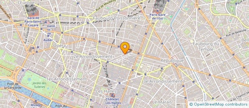localisation de l'entreprise VIVRE AU SUD à PARIS