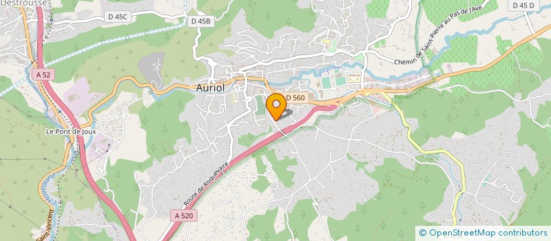 localisation de l'entreprise VIVRE AU SUD  TOULON