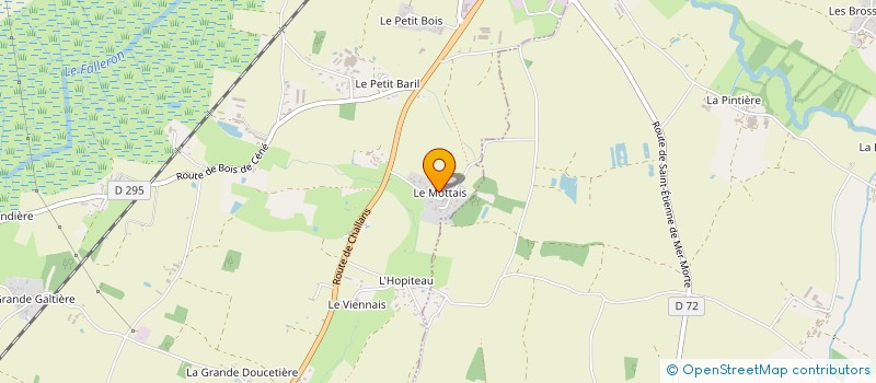 localisation de l'entreprise VIVRE AU VILLAGE AUJOURD'HUI ET DEMAIN  MACHECOUL-SAINT-MEME