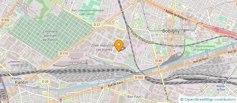 localisation de l'entreprise VIVRE AUTREMENT à BOBIGNY
