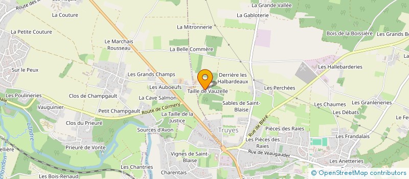 localisation de l'entreprise VIVRE AUTREMENT EN TOUTE AUTONOMIE à TRUYES