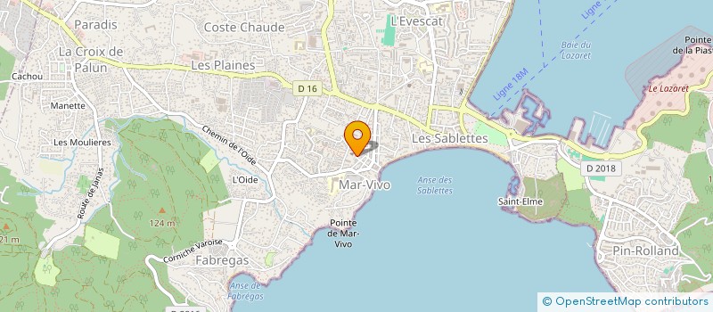 localisation de l'entreprise VIVRE CHEZ NOUS à LA SEYNE-SUR-MER
