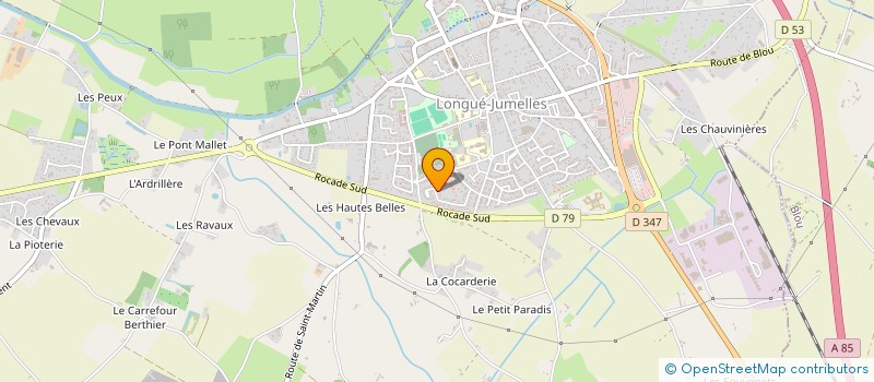 localisation de l'entreprise VIVRE CHEZ SOI à LONGUE-JUMELLES