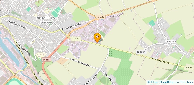 localisation de l'entreprise VIVRE CHEZ SOI EN NORMANDIE à MARTIN-EGLISE