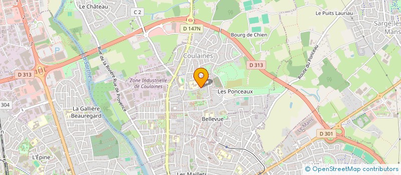 localisation de l'entreprise VIVRE COULAINES à COULAINES