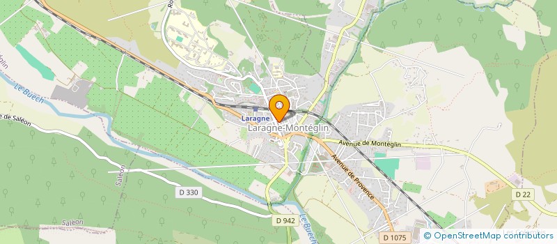 localisation de l'entreprise VIVRE DANS SON PAYS  LARAGNE-MONTEGLIN