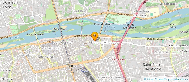 localisation de l'entreprise VIVRE DE SA TERRE à TOURS