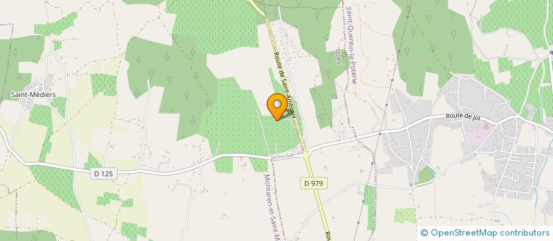 localisation de l'entreprise VIVRE DES ESPACES EN JEU  MONTAREN-ET-SAINT-MEDIERS