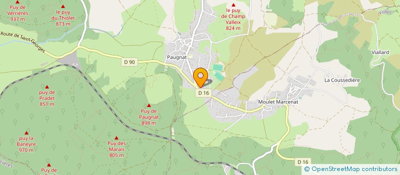 localisation de l'entreprise VIVRE EN BROUSSE  CHARBONNIERES-LES-VARENNES