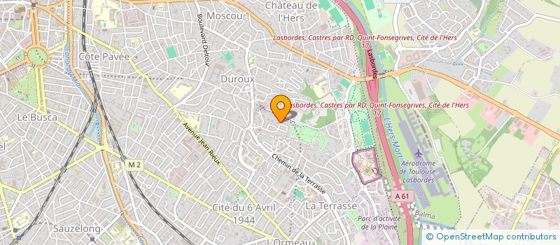 localisation de l'entreprise VIVRE EN CONSCIENCE à TOULOUSE