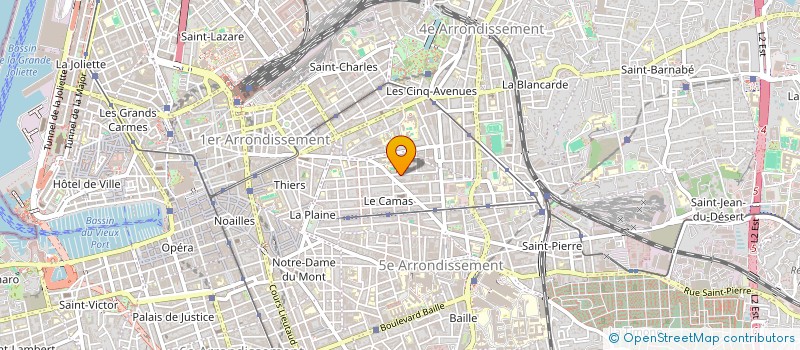 localisation de l'entreprise VIVRE EN NATURE à MARSEILLE